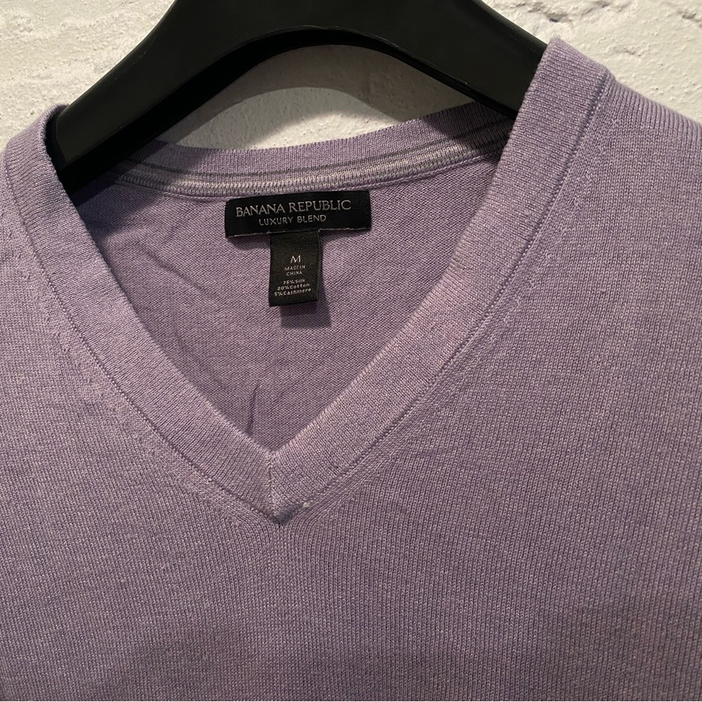 Banana Republic V-Neck Sweater — Men’s Medium